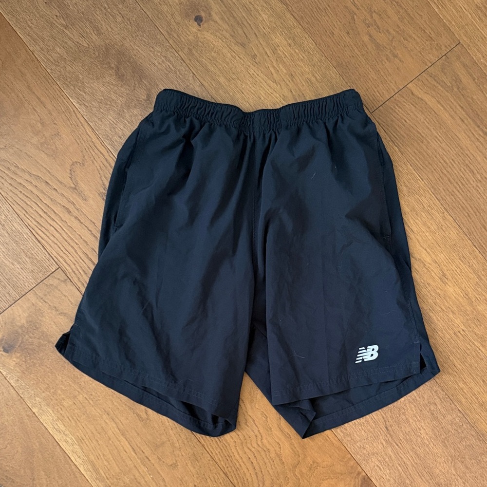 New Balance Men's Black Athletic Shorts